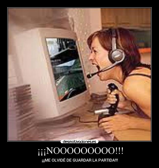 ¡¡¡NOOOOOOOOO!!! -