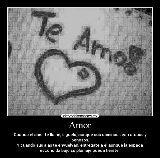 carteles amor amor desmotivaciones