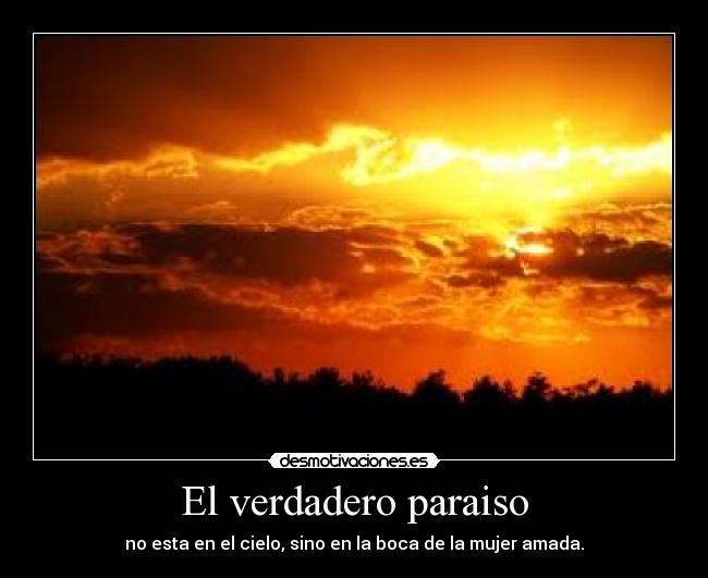 El verdadero paraiso - 