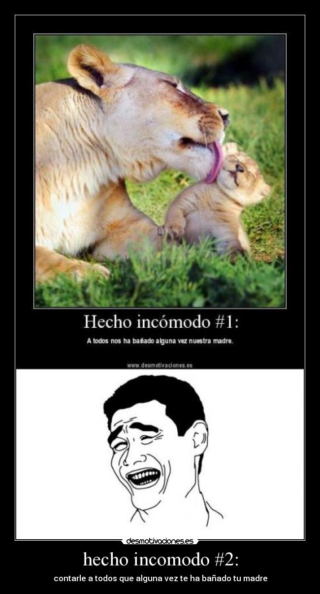 hecho incomodo #2: - 