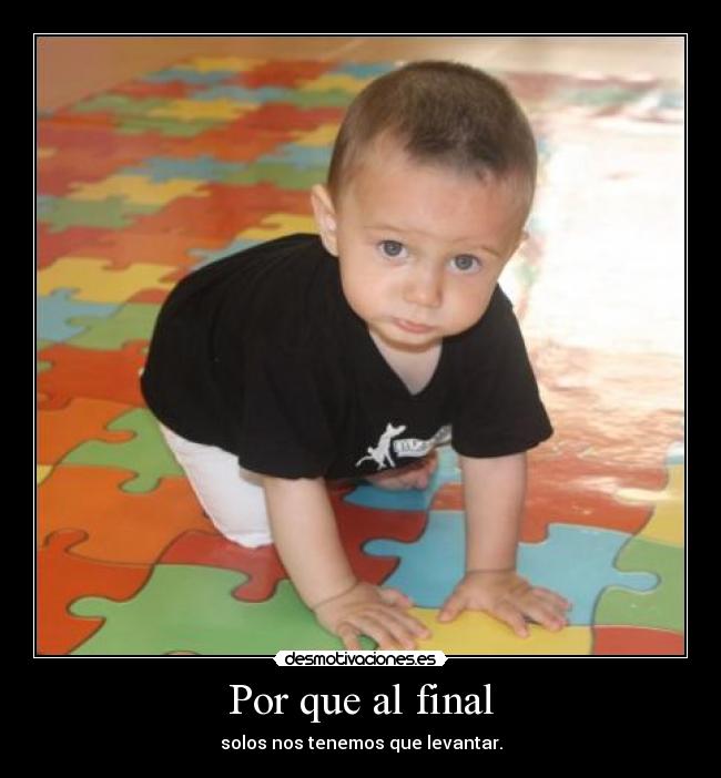 Por que al final -