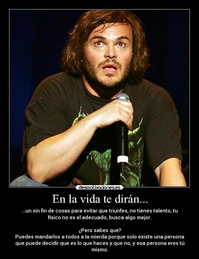 En la vida te dirán... - 