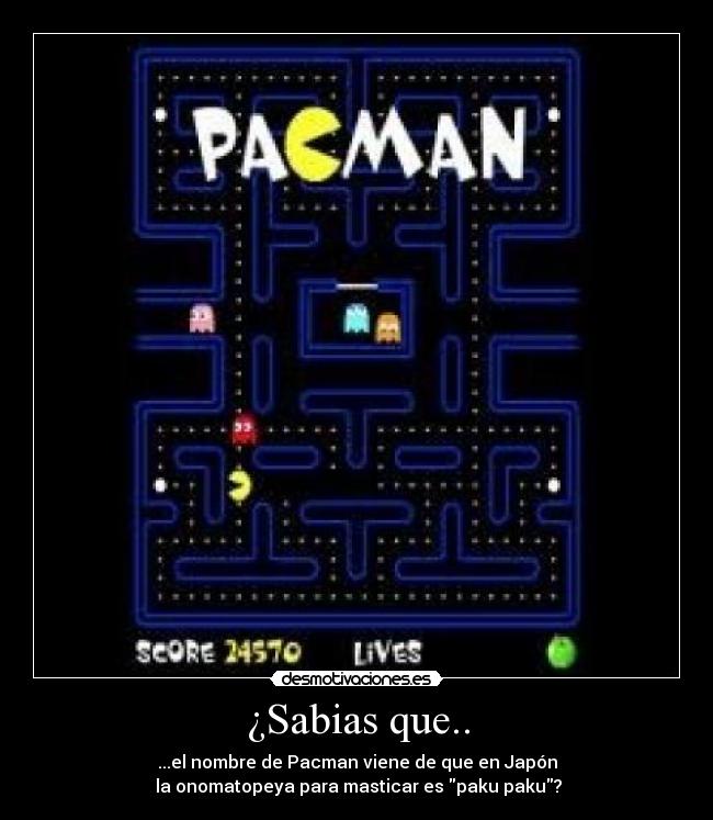 carteles pacman desmotivaciones