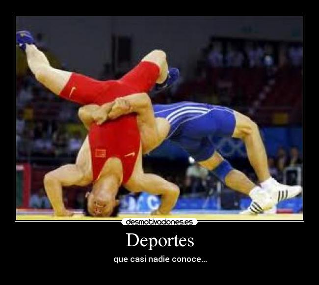 Deportes - que casi nadie conoce...