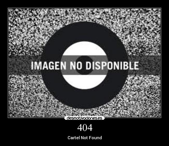 404 - Cartel Not Found