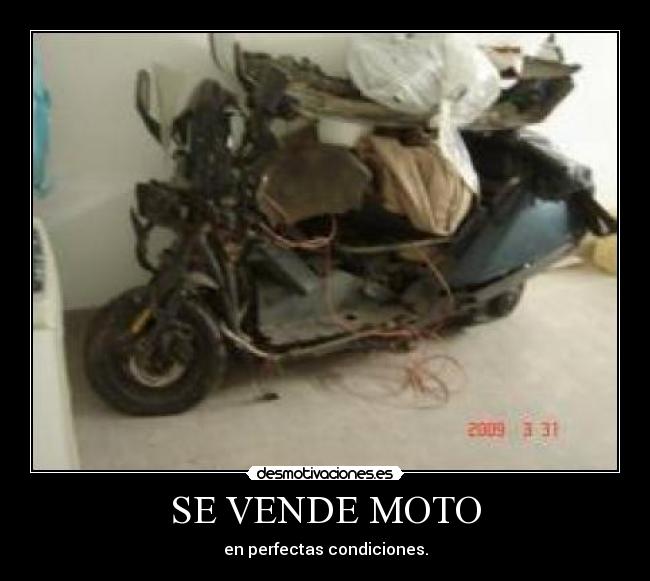 SE VENDE MOTO - 