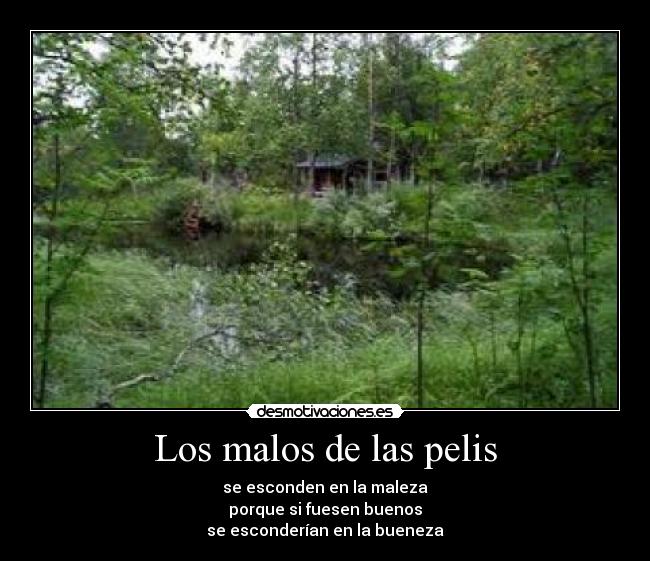 Los malos de las pelis -