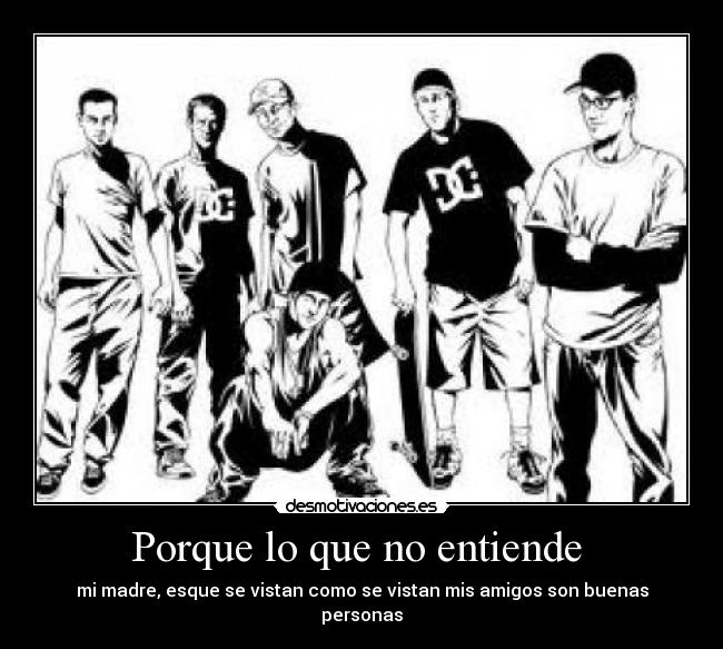 Porque lo que no entiende -