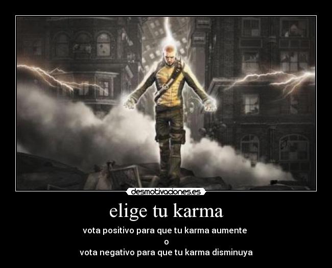 elige tu karma -