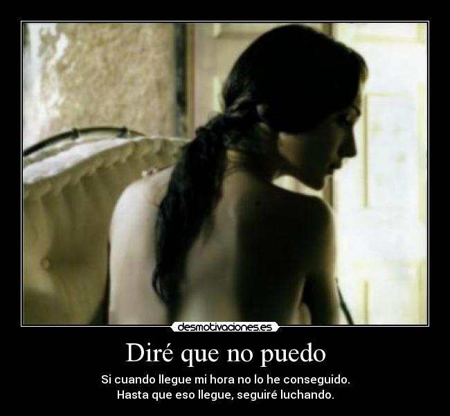 Diré que no puedo - 