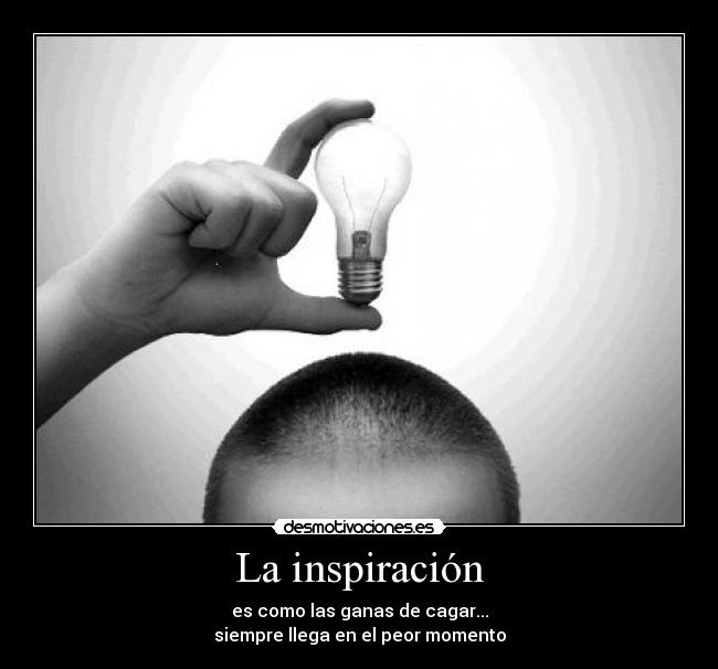 La inspiración -