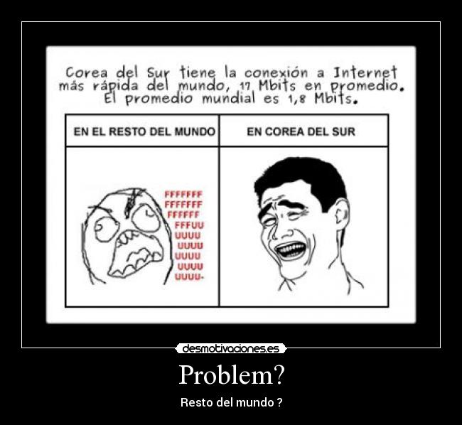 Problem? - Resto del mundo ?