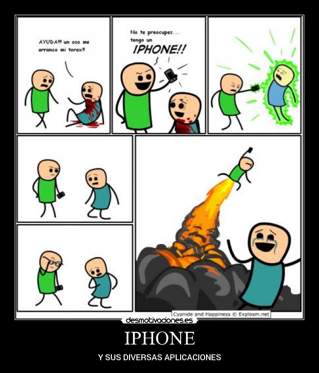 IPHONE - Y SUS DIVERSAS APLICACIONES