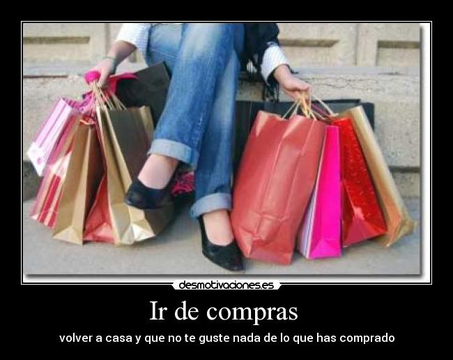 Ir de compras  - 