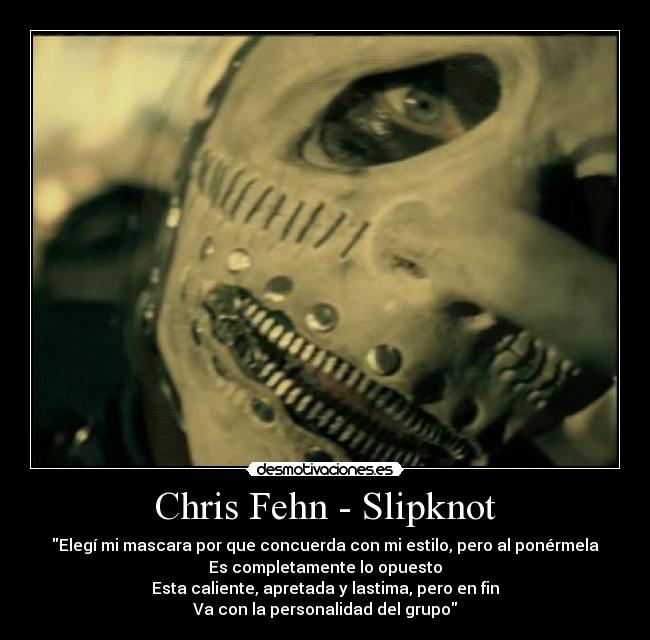 Chris Fehn - Slipknot - 