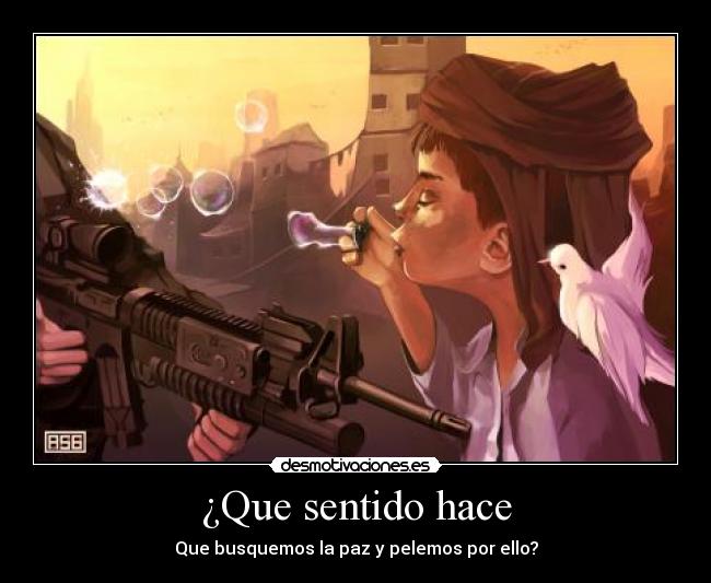 ¿Que sentido hace - 