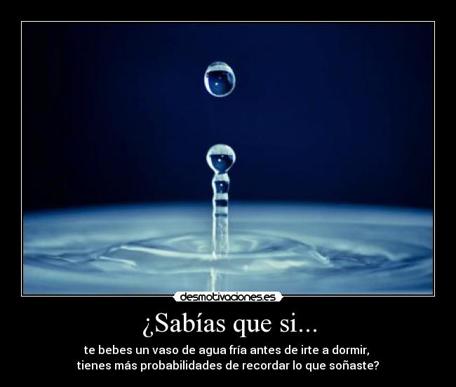 ¿Sabías que si... -
