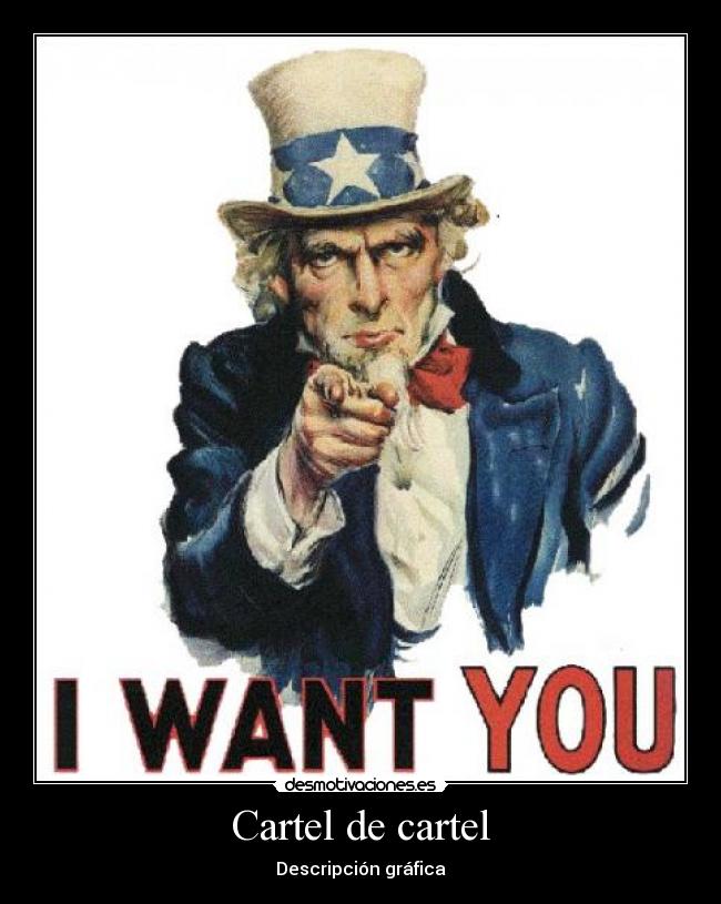 Cartel de cartel - Descripción gráfica