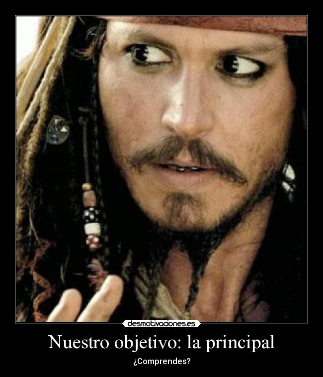 Nuestro objetivo: la principal - 