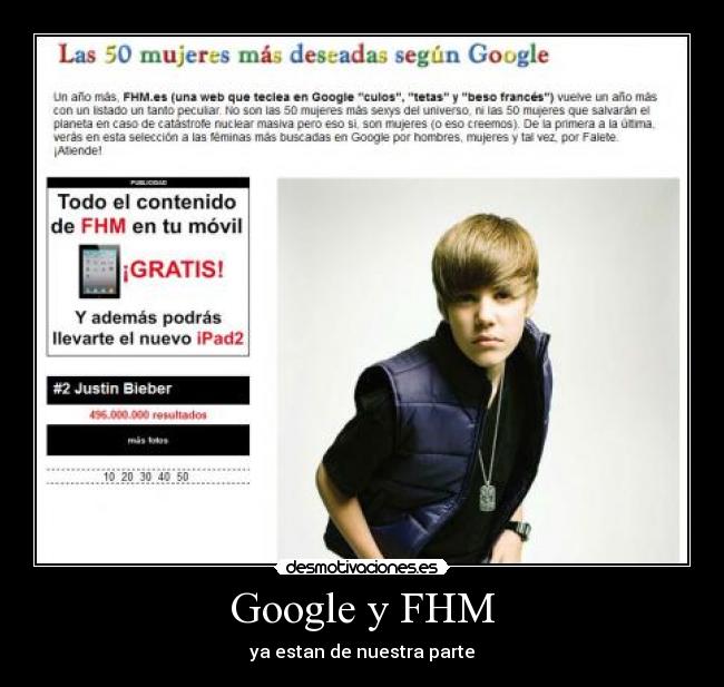 carteles google fhm desmotivaciones