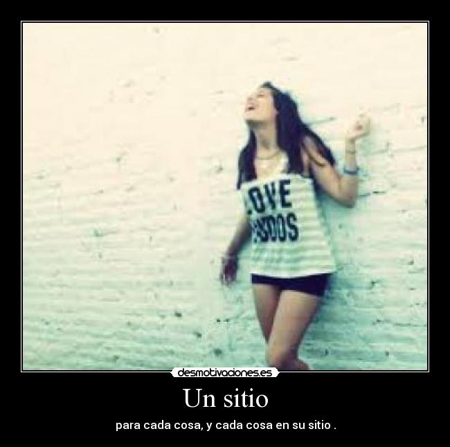 Un sitio -