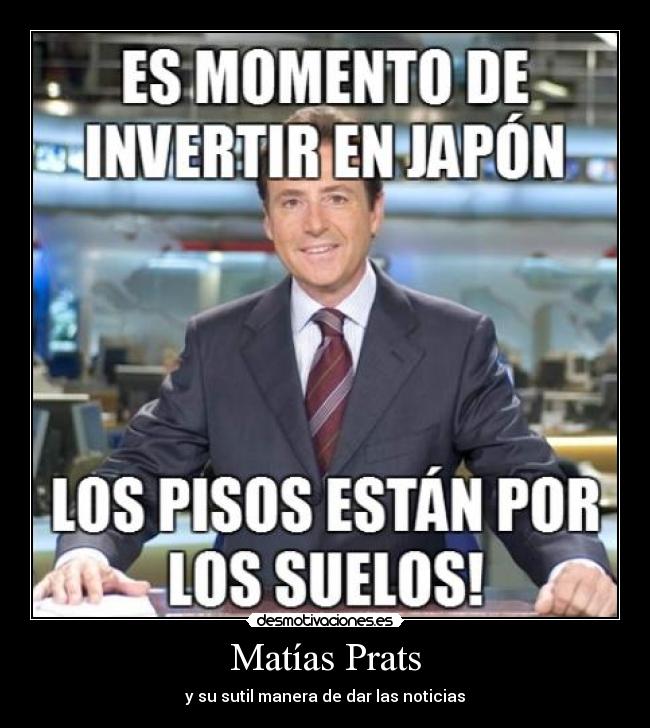 Matías Prats - y su sutil manera de dar las noticias