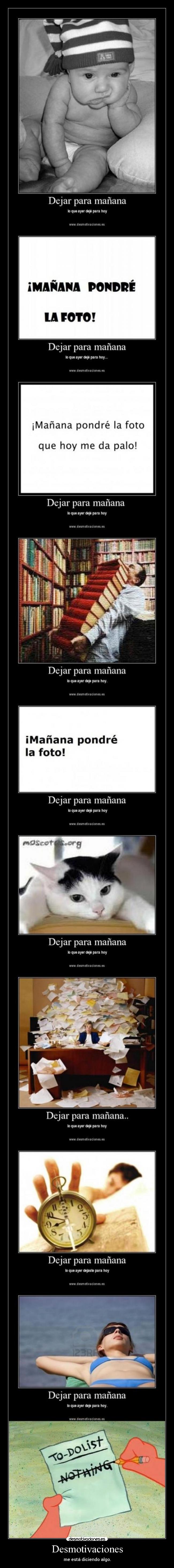 Desmotivaciones - me está diciendo algo.