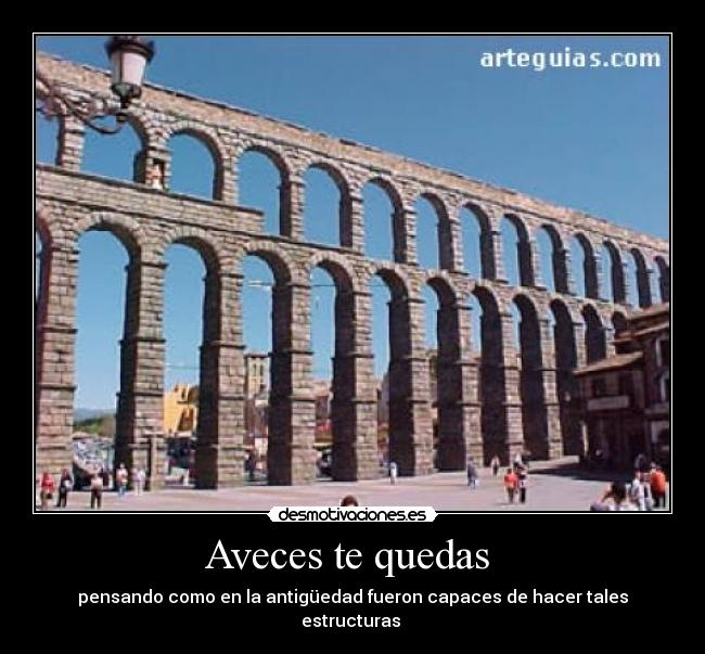 Aveces te quedas -