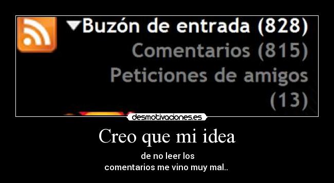 Creo que mi idea - 