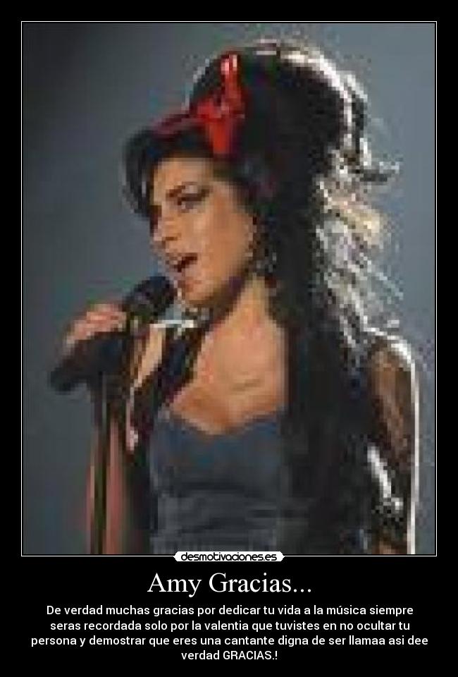 Amy Gracias... -