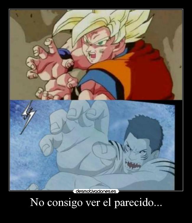 No consigo ver el parecido... -