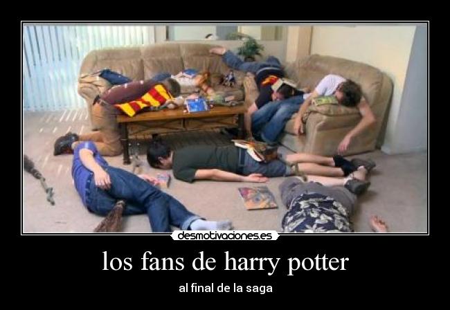 los fans de harry potter - al final de la saga