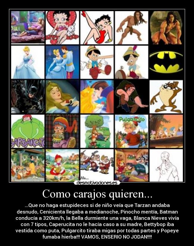 Como carajos quieren... - 