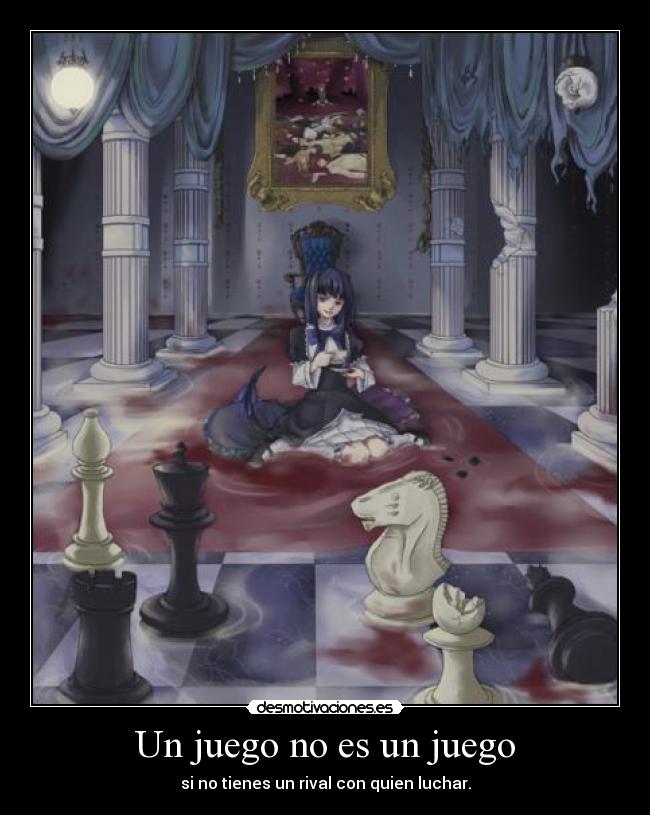 Un juego no es un juego - si no tienes un rival con quien luchar.