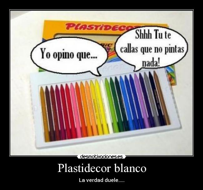 Plastidecor blanco -