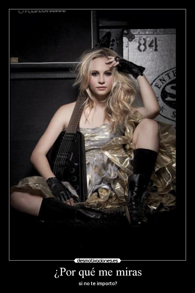 ¿Por qué me miras - 