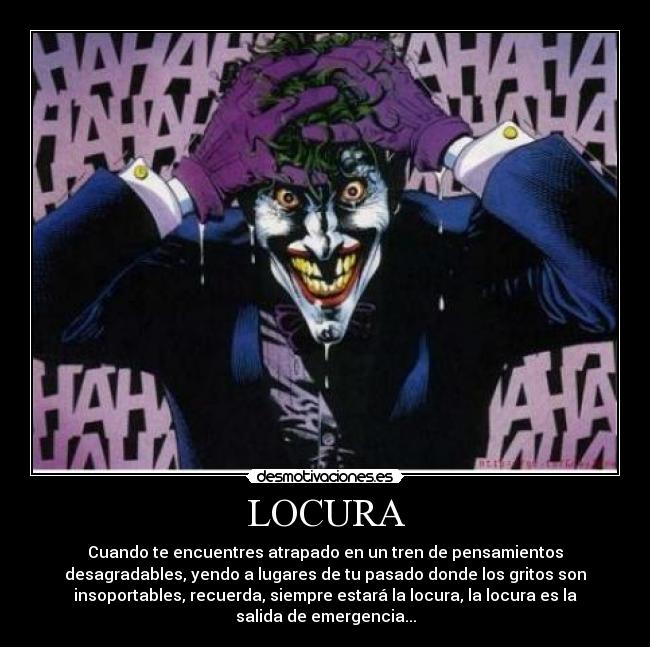 carteles locura locura desmotivaciones
