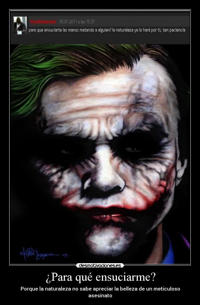 carteles slake joker desmotivaciones