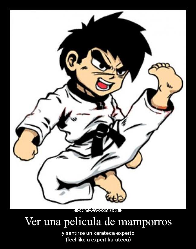 Ver una pelicula de mamporros - 