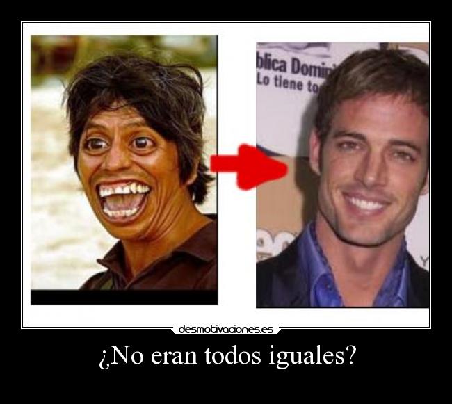 ¿No eran todos iguales? -