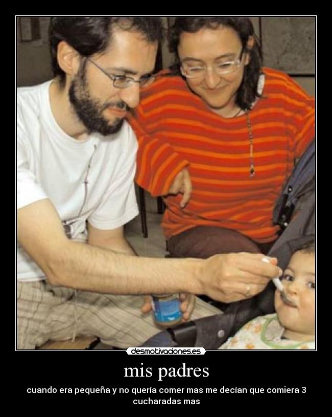 mis padres -