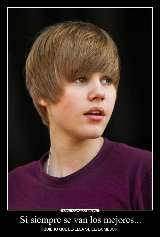 Si siempre se van los mejores... -