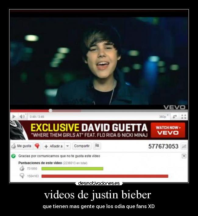 videos de justin bieber -