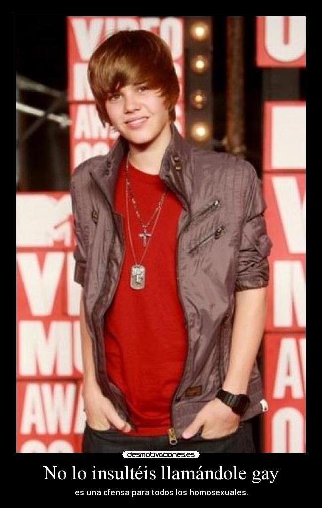 No lo insultéis llamándole gay - 