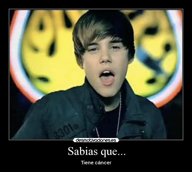 Sabias que... - Tiene cáncer