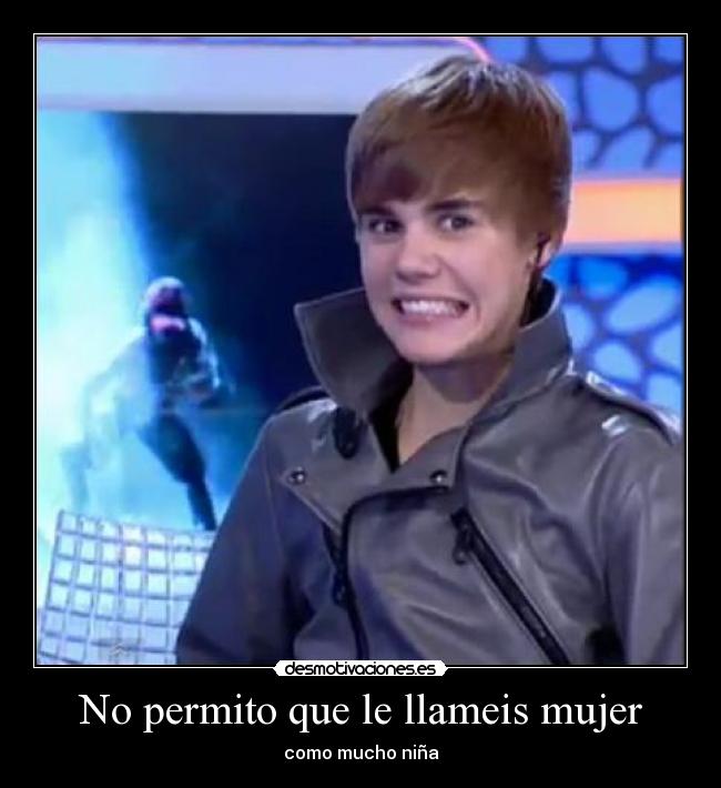 No permito que le llameis mujer - 