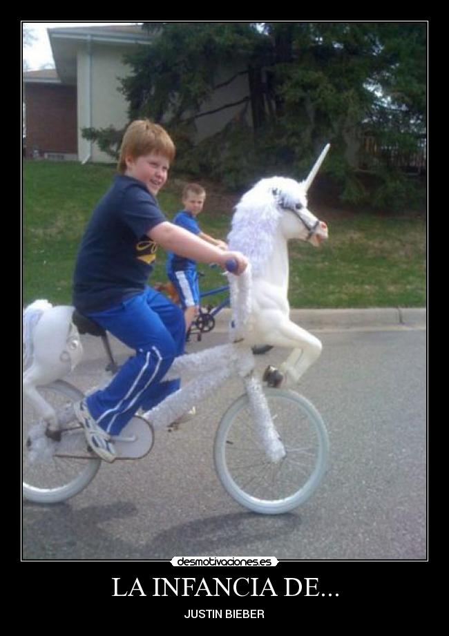 LA INFANCIA DE... - JUSTIN BIEBER