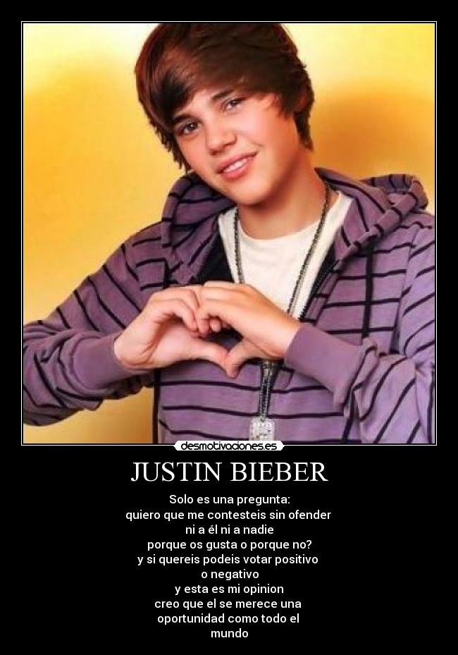 JUSTIN BIEBER - 