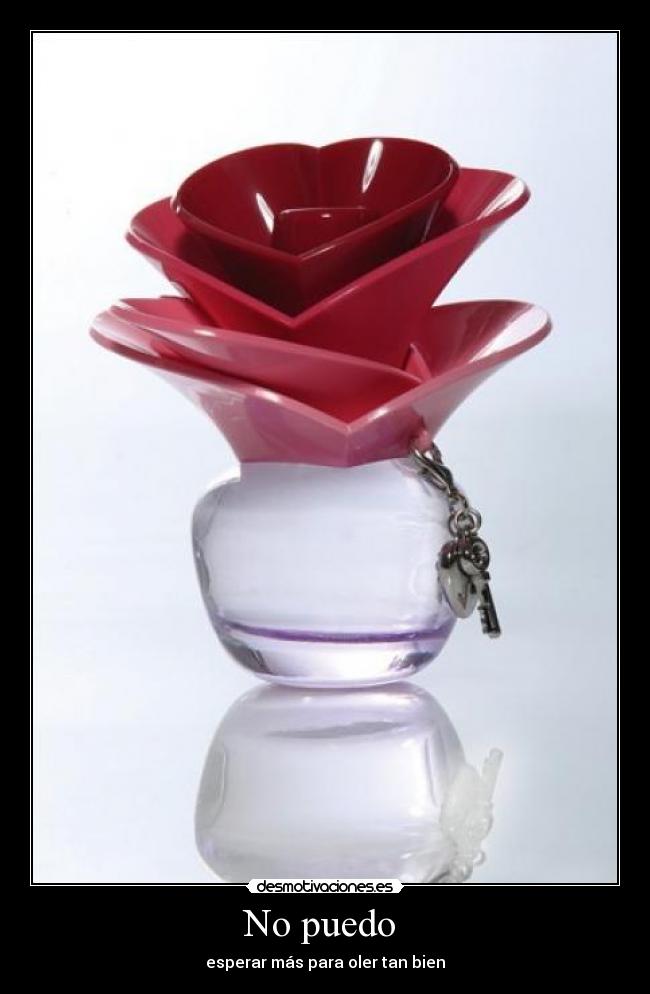 No puedo - esperar más para oler tan bien