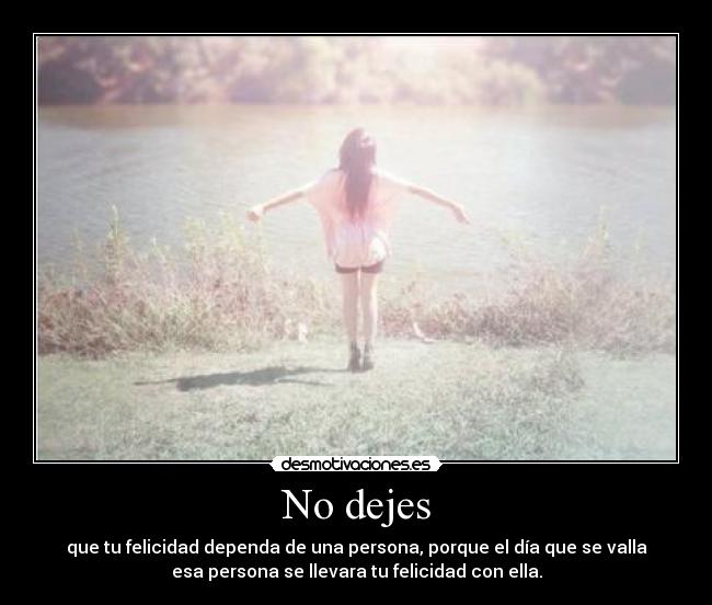 No dejes - 